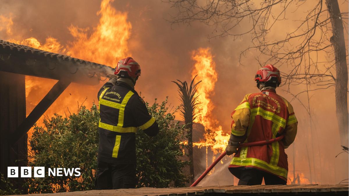 Quarter Million Evacuate Severe Wildfires Across France and Spain